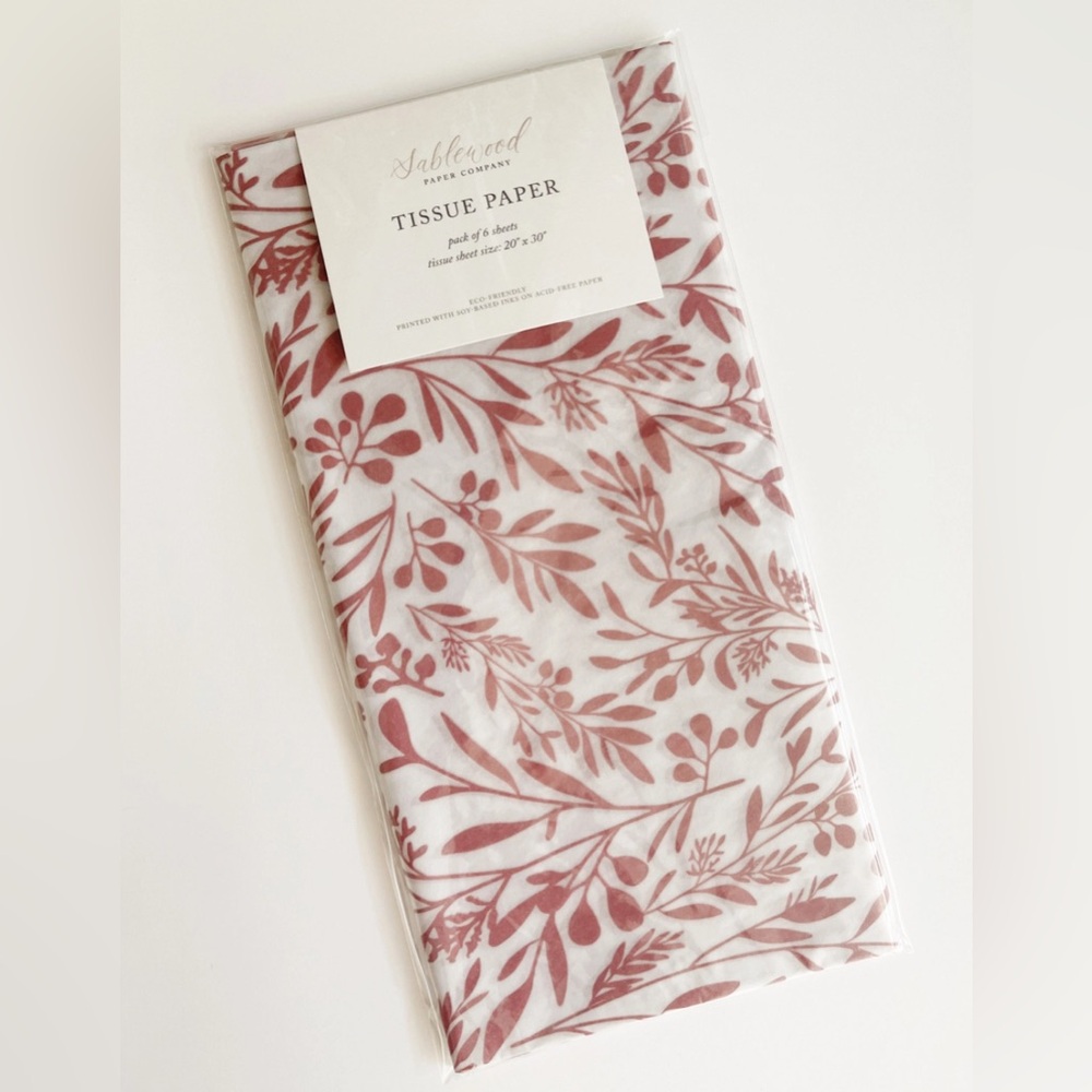 Floral Tissue Paper Pack